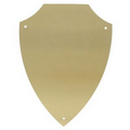 Satin Brass Shield Plate (5 1/4"x6 5/8")